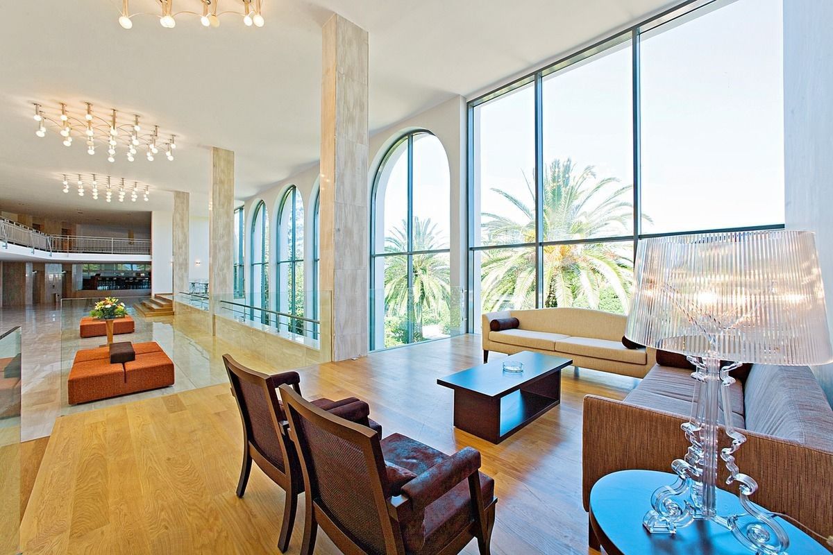 Caravia Beach & Bungalows - teren hotelu