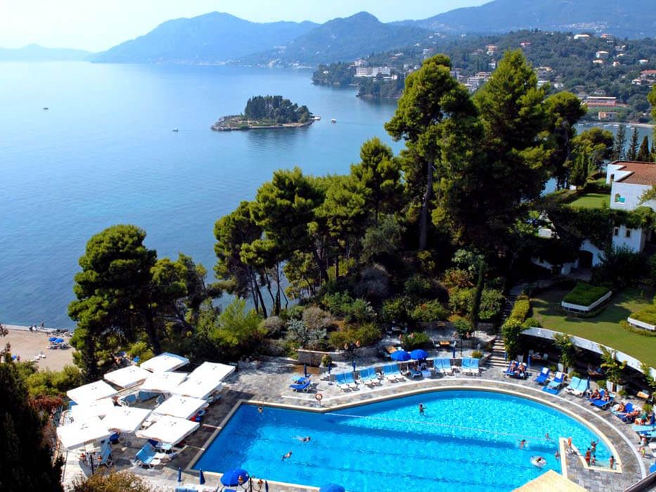 teren hotelu, basen