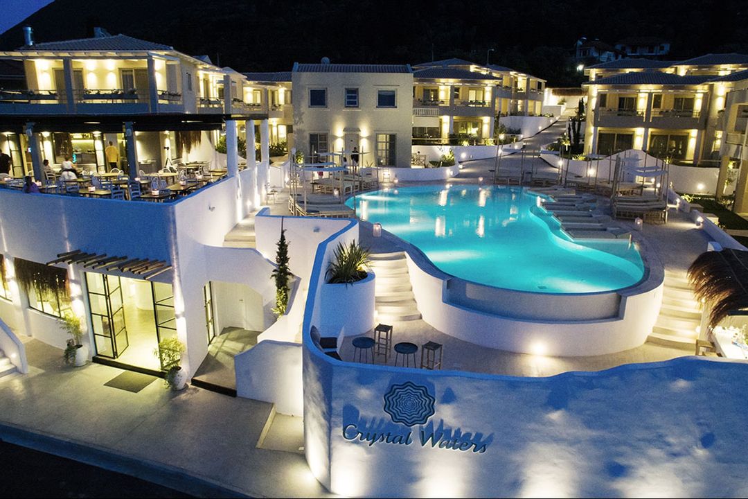 Crystal Waters - teren hotelu