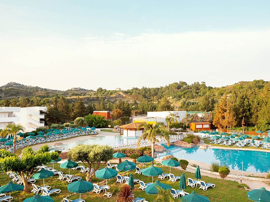 teren hotelu, basen