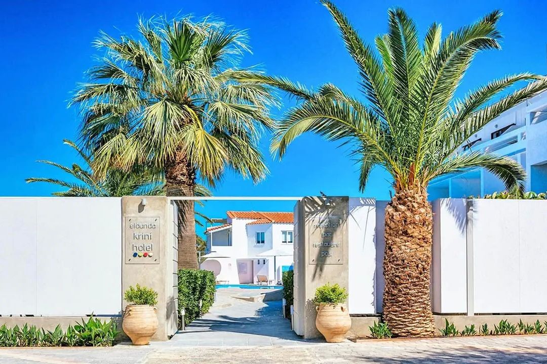 Elounda Krini - teren hotelu