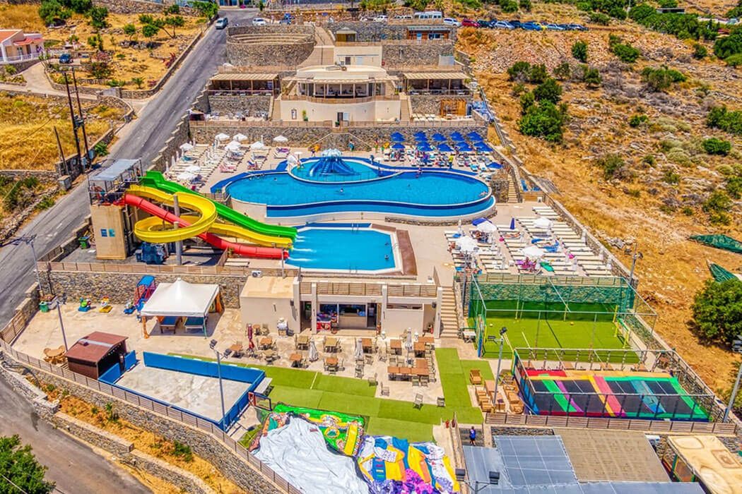 Elounda Water Park Residence - teren hotelu