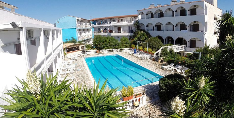 teren hotelu, basen