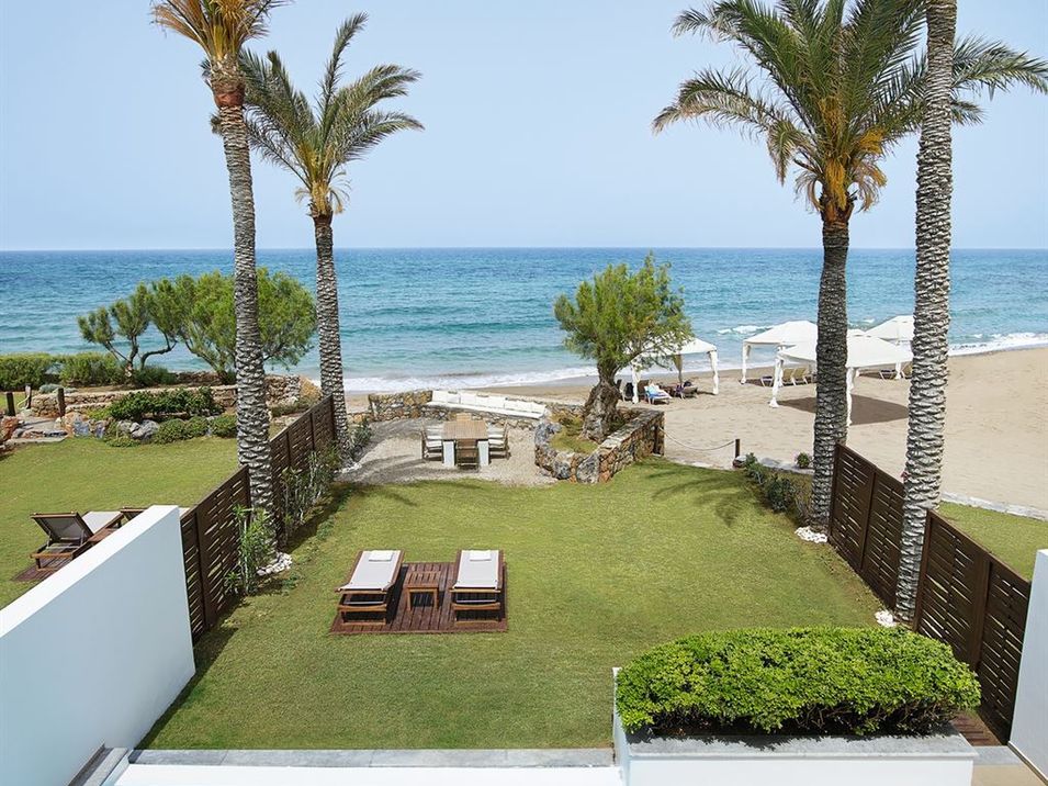 teren hotelu, plaża