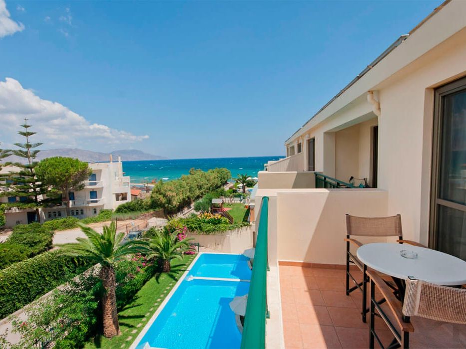teren hotelu, balkon / taras