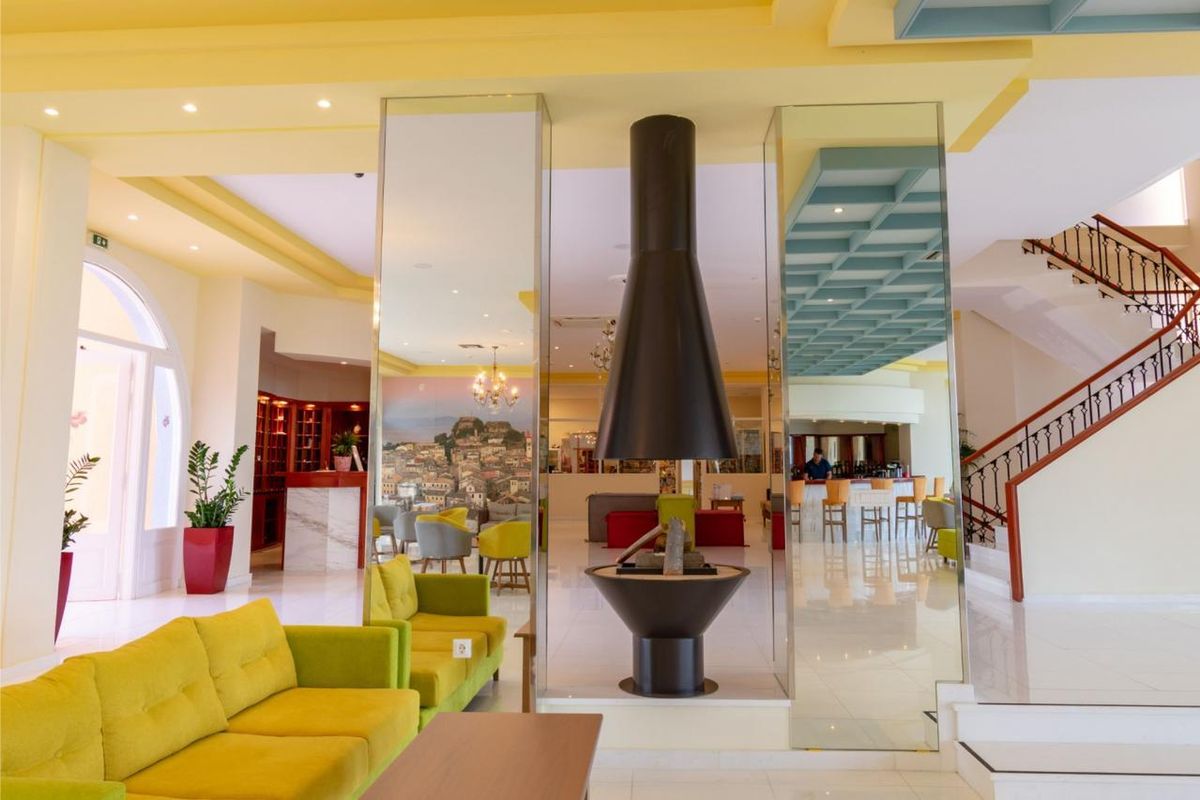 Ibiscus Corfu - recepcja / lobby