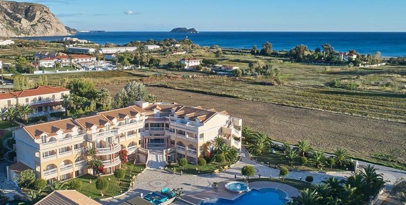 obiekt, teren hotelu