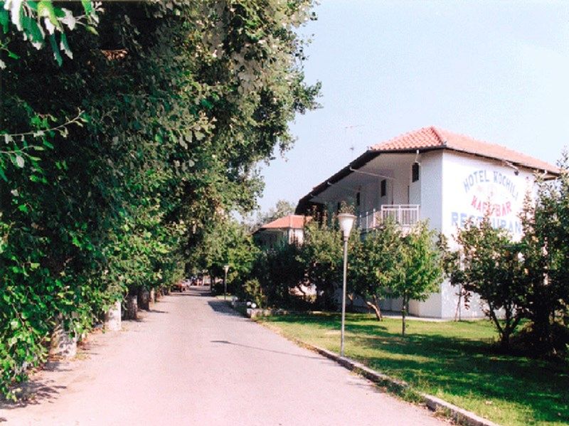 obiekt, teren hotelu