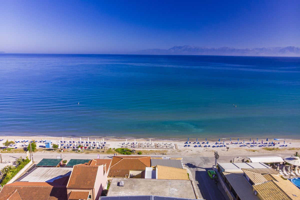 Kormoranos Beach - budynek główny