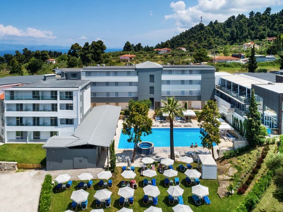 teren hotelu, basen