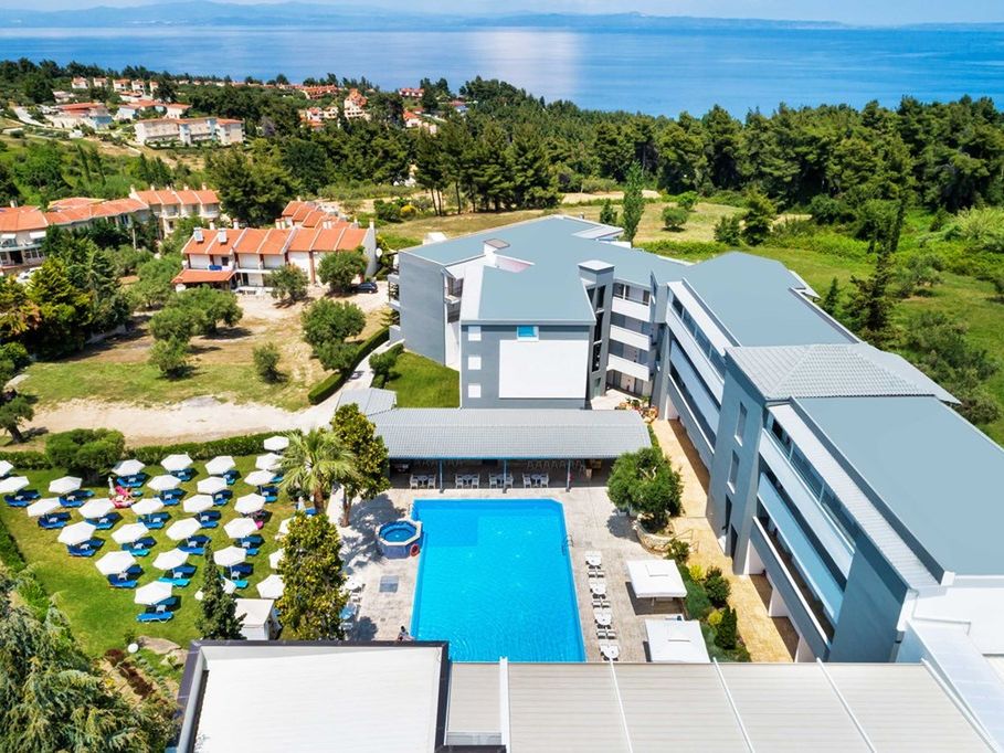 teren hotelu, basen