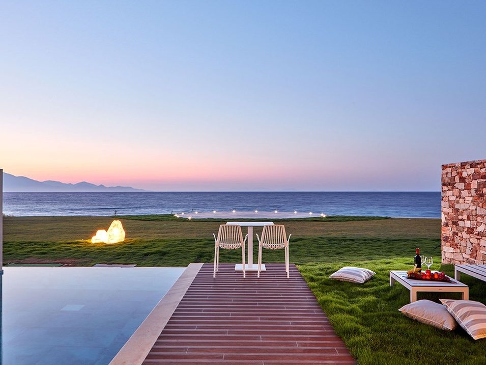 teren hotelu, plaża