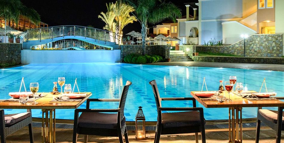 teren hotelu, basen