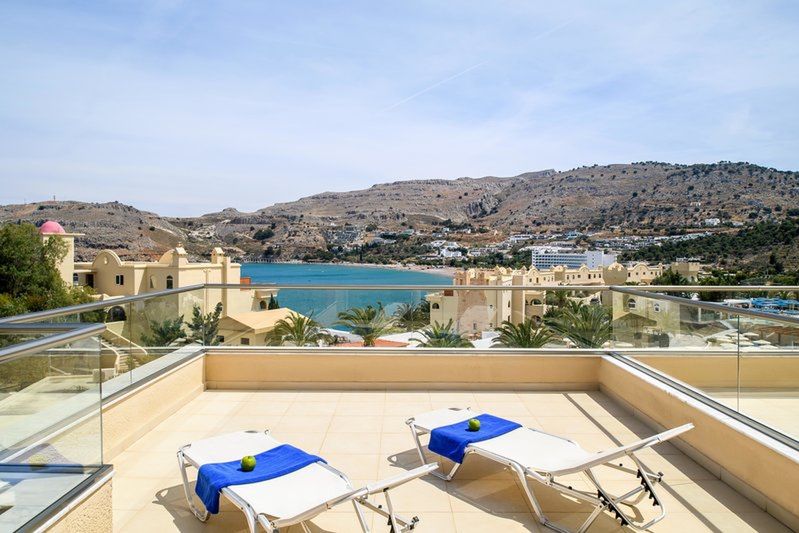 Lindos Royal (ex. COOEE) - balkon / taras