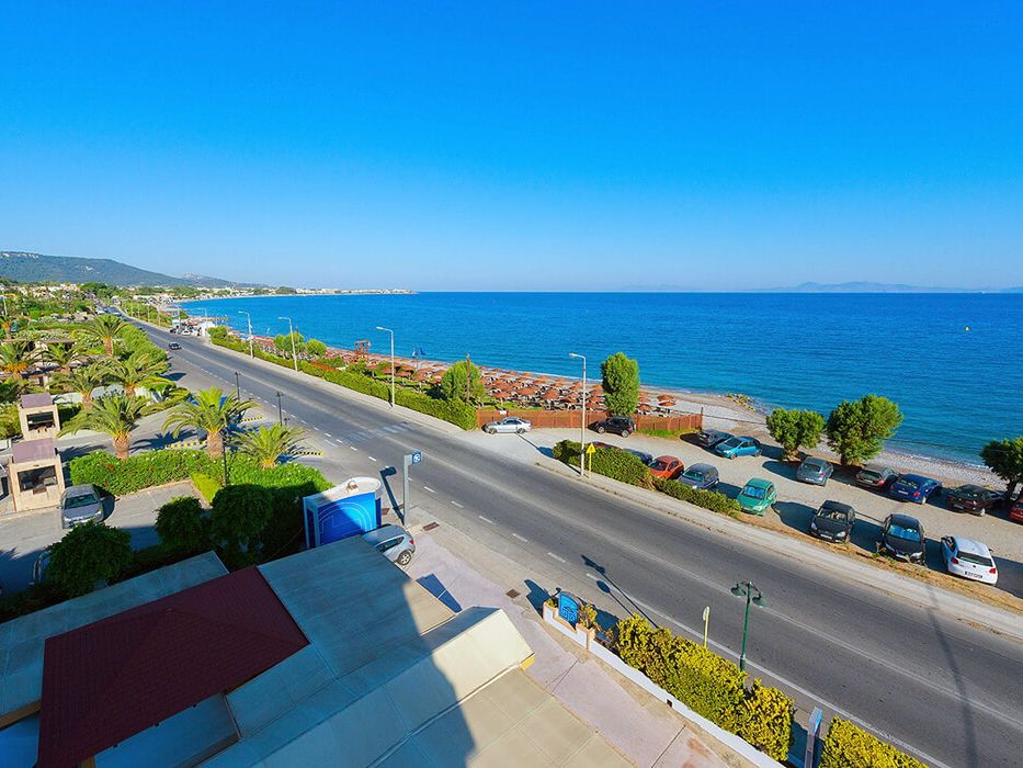 teren hotelu, plaża