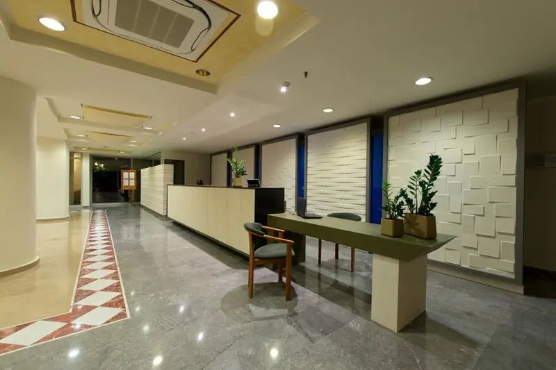 Minos - recepcja / lobby