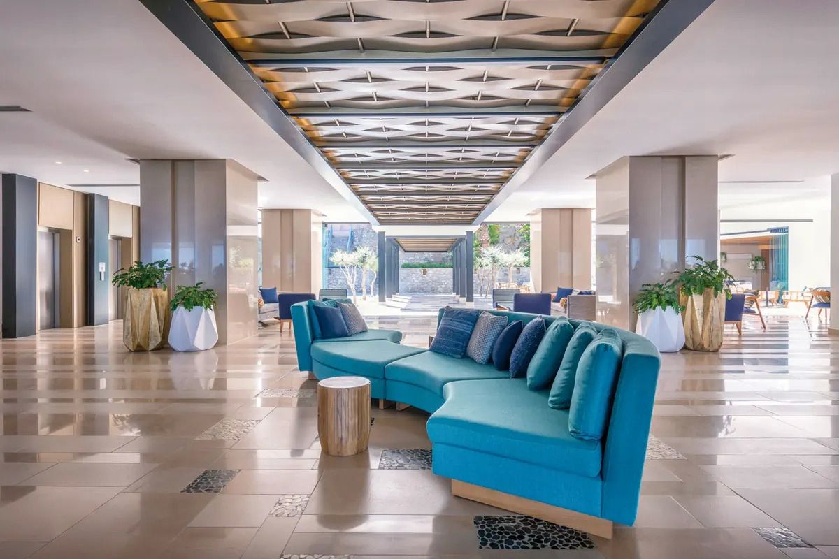 Mitsis Rodos Village - teren hotelu