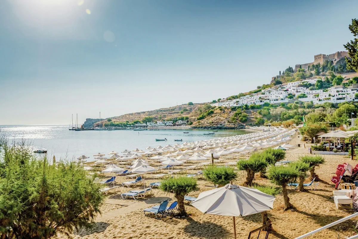 Mitsis Rodos Village - teren hotelu