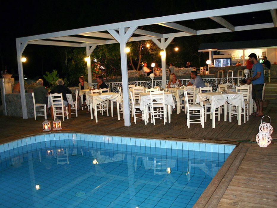 basen, restauracja