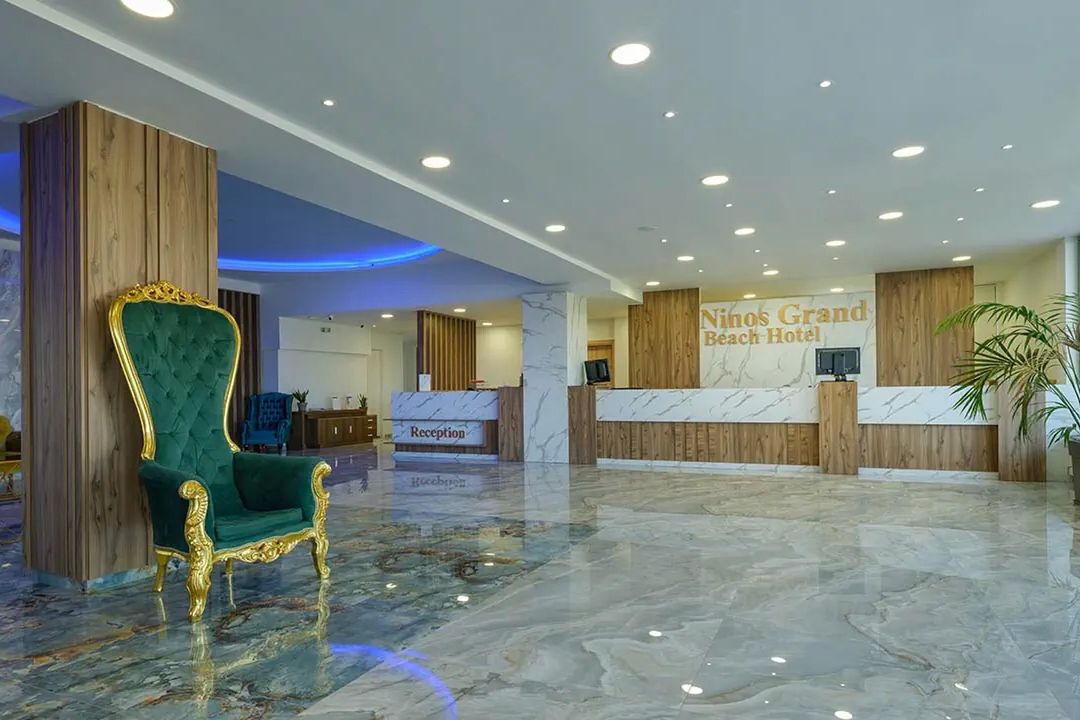 Ninos Grand Beach Resort (ex. Preveza Beach) - recepcja / lobby