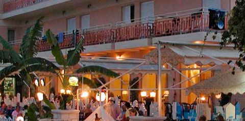 teren hotelu, restauracja