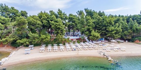 teren hotelu, plaża