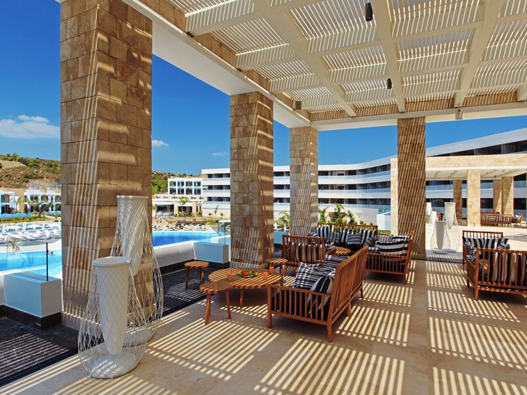 teren hotelu, balkon / taras