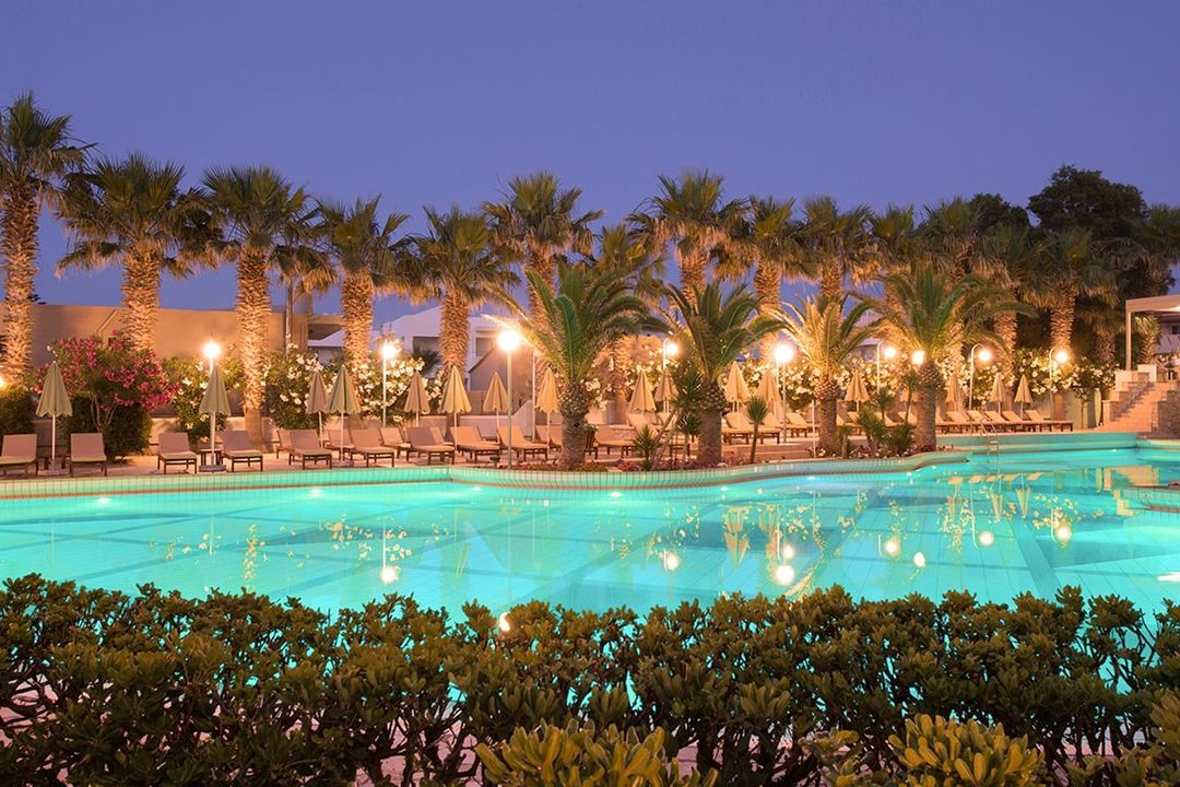 Rethymno Palace - teren hotelu