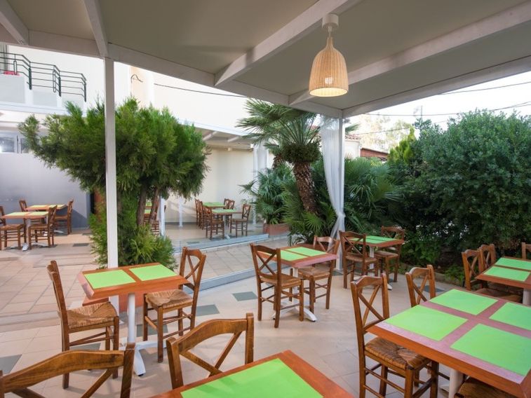 teren hotelu, restauracja