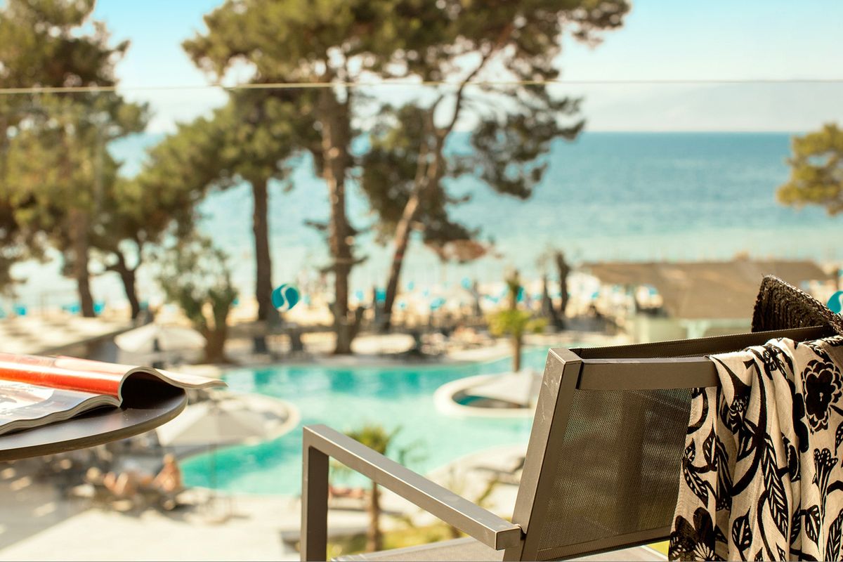 Sentido Thassos Imperial - teren hotelu
