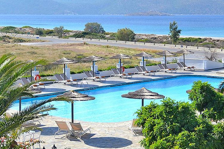 Sirenes Beach - teren hotelu