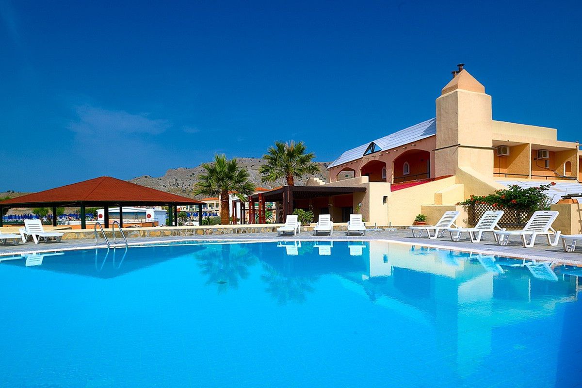 Sun Beach Lindos - budynek główny