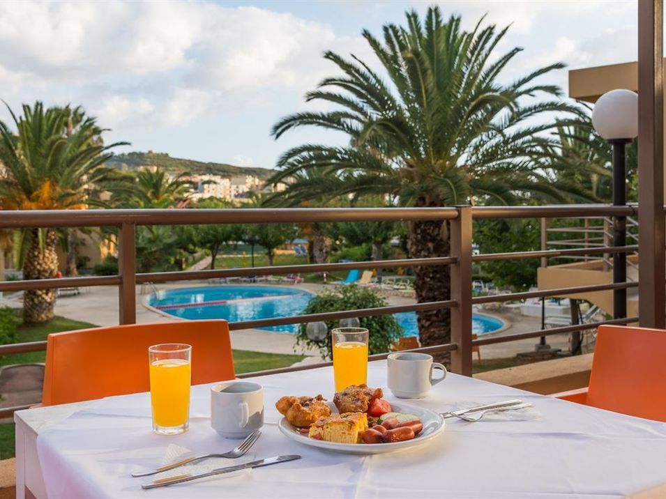 teren hotelu, balkon / taras