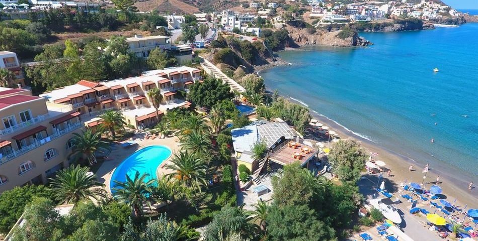 teren hotelu, plaża
