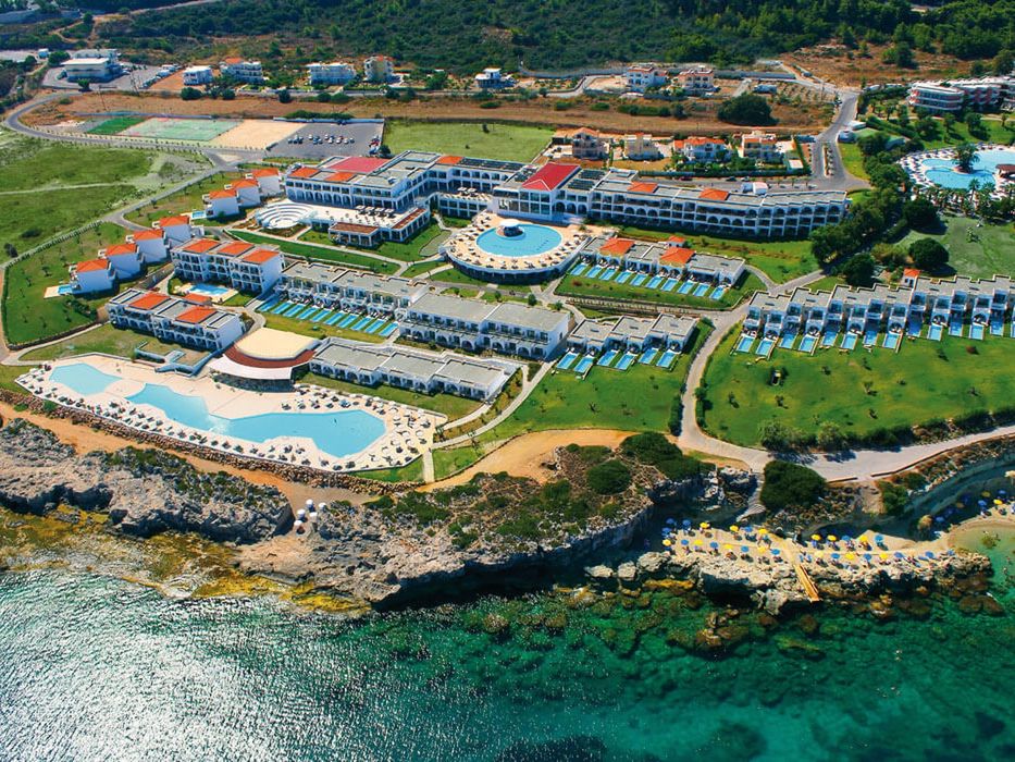 obiekt, teren hotelu