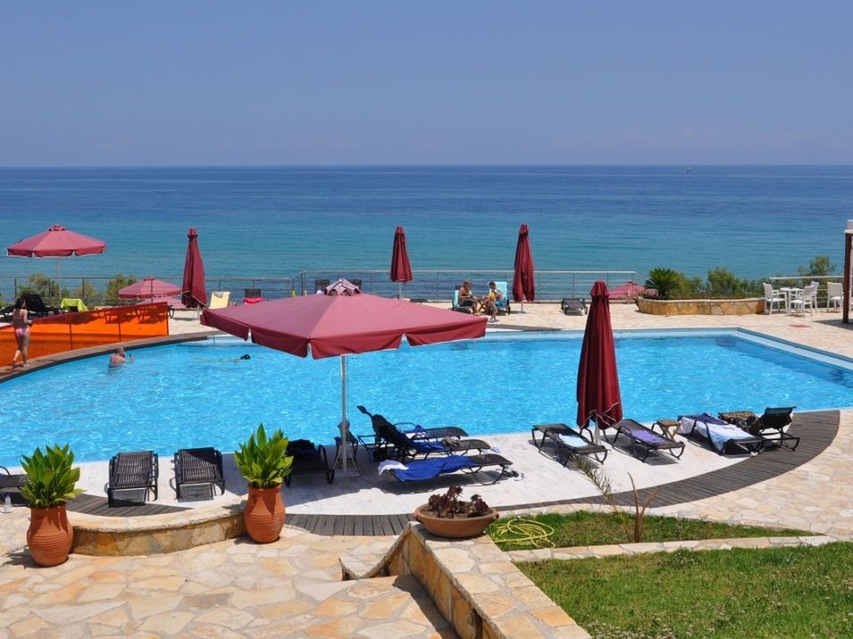 teren hotelu, basen