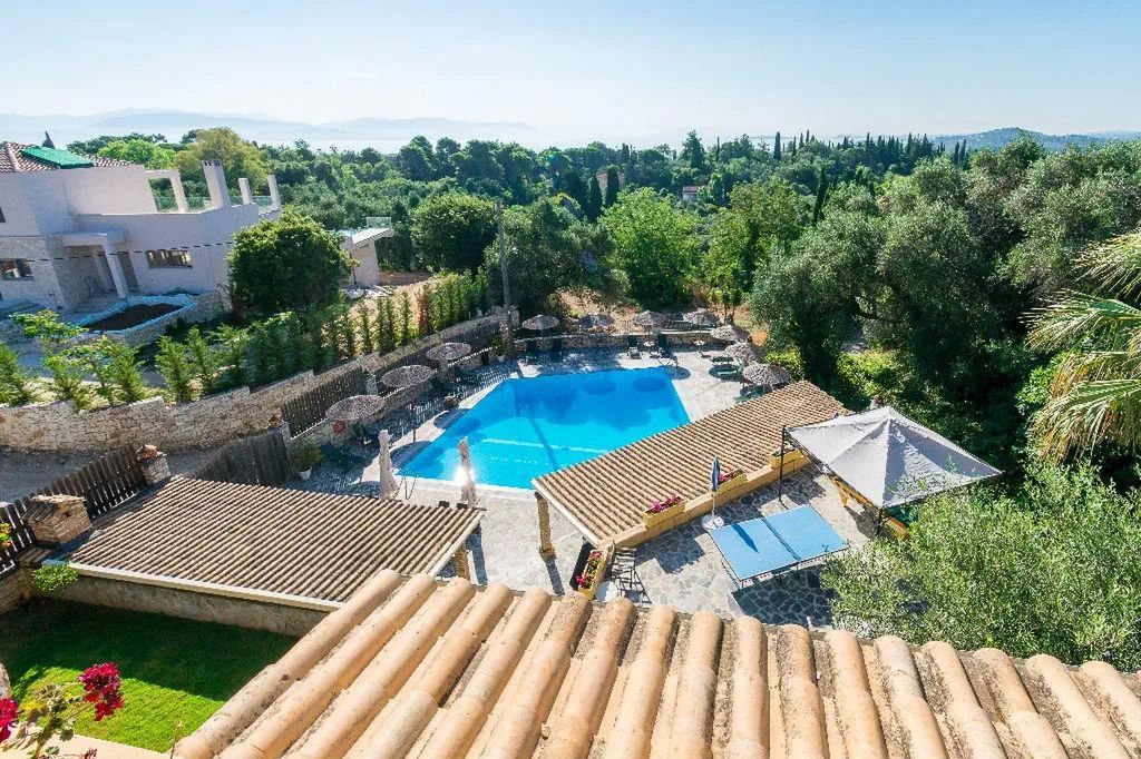 Villa Yannis - teren hotelu