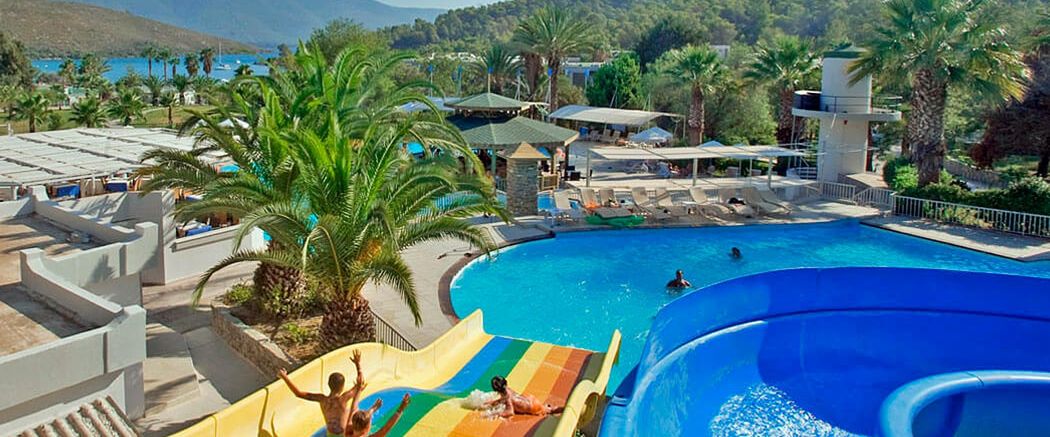 zjeżdżalnia, aquapark, basen