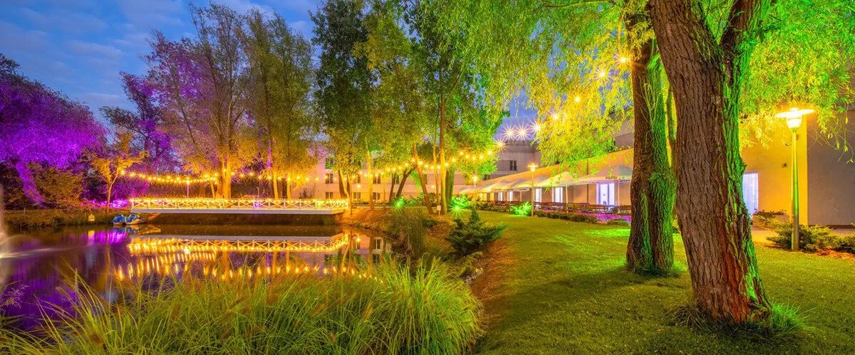 teren hotelu, obiekt