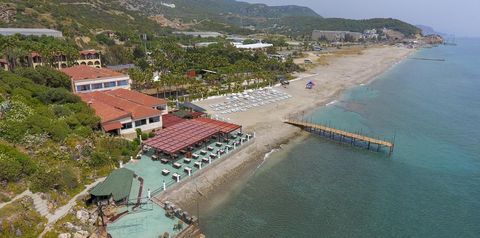 teren hotelu, plaża