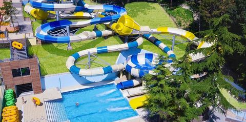 basen, zjeżdżalnia