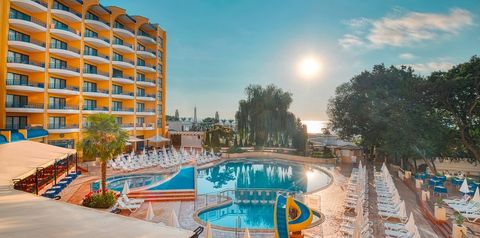 obiekt, teren hotelu, basen