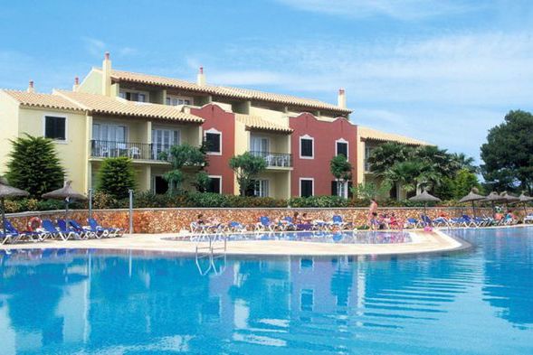 teren hotelu, obiekt, basen