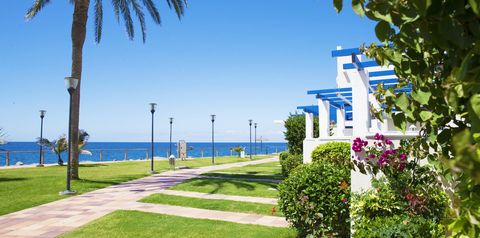 plaża, teren hotelu