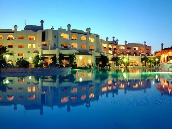 teren hotelu, basen