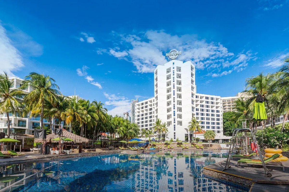 teren hotelu, basen