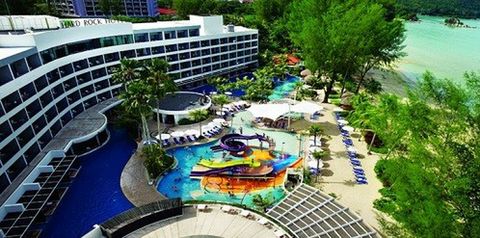 plaża, basen, obiekt