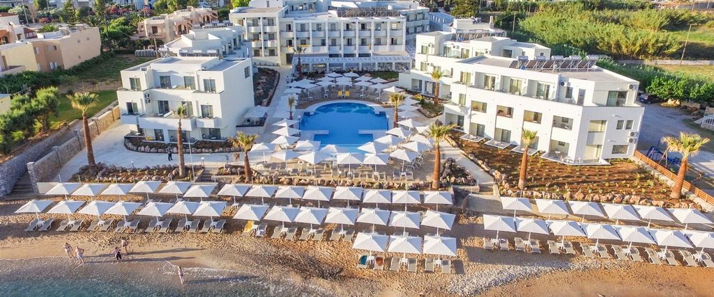 plaża, teren hotelu