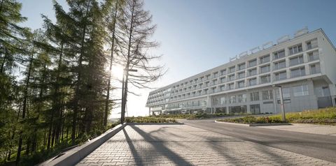 obiekt, teren hotelu