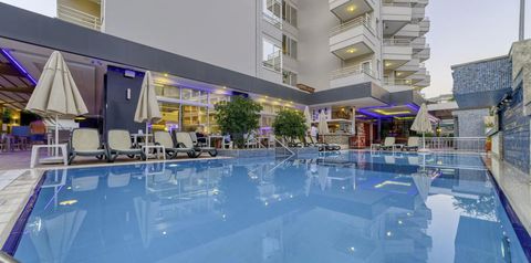 obiekt, teren hotelu, basen